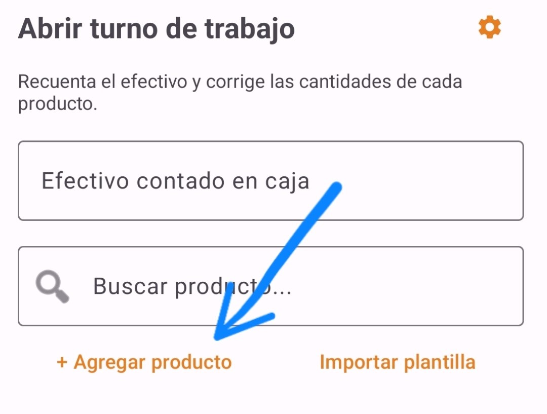 Botón + Agregar producto