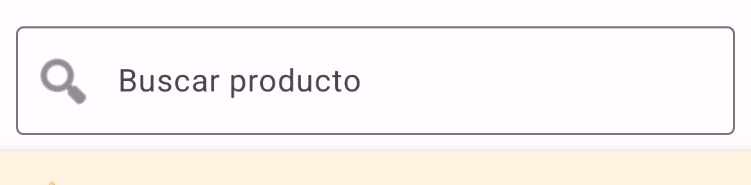 Cuadro de búsqueda en Inventario