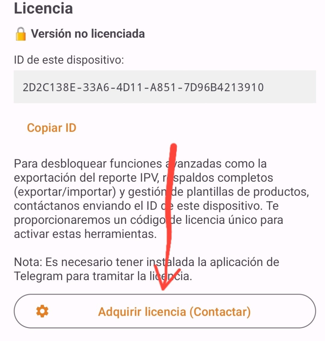 Botón Adquirir licencia