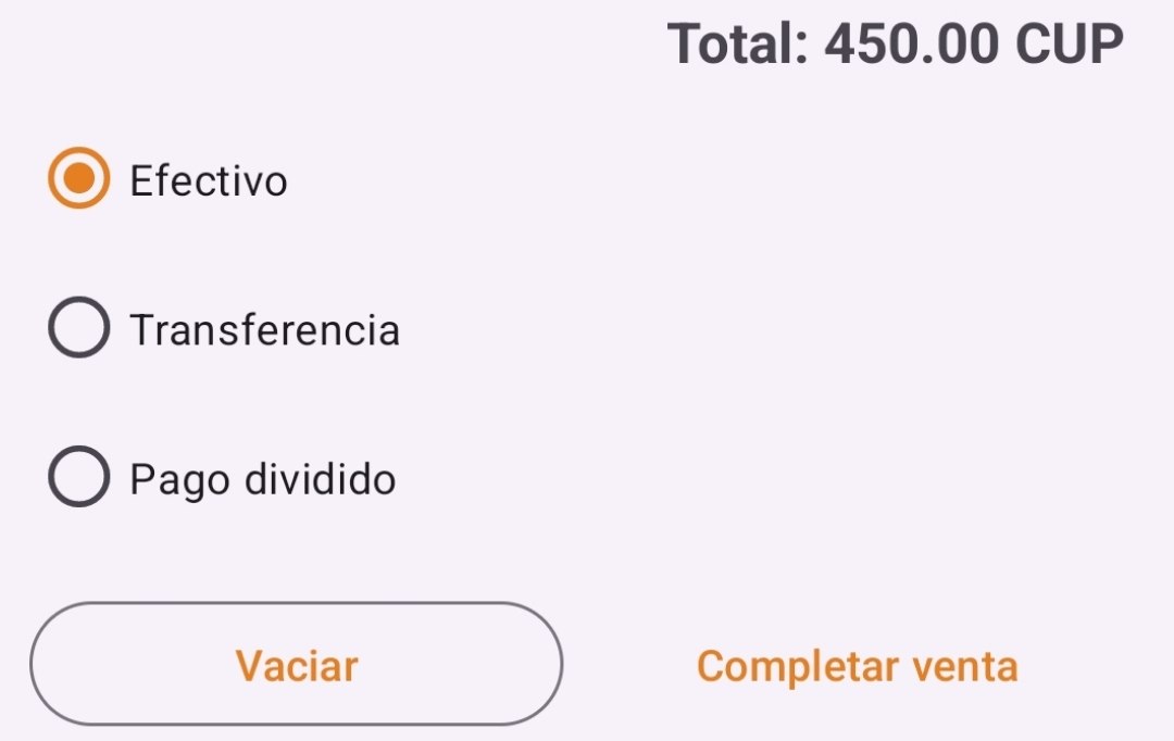 Opciones de pago
